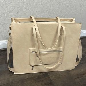 Beis Work Tote in Beige